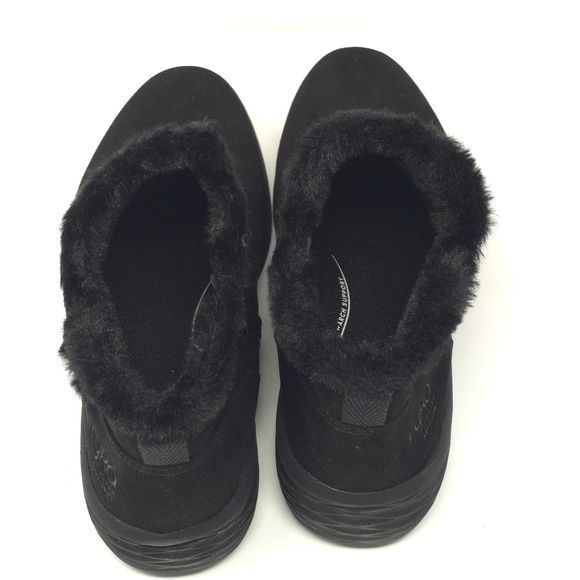 Ryka Nimbus Black Water Repellent Faux Fur Booties Size 9.5M - Picture 5 of 14